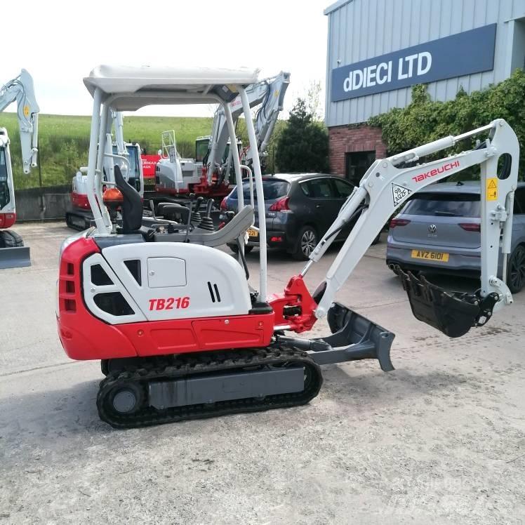 Takeuchi TB216 Mini ekskavatori < 7 t