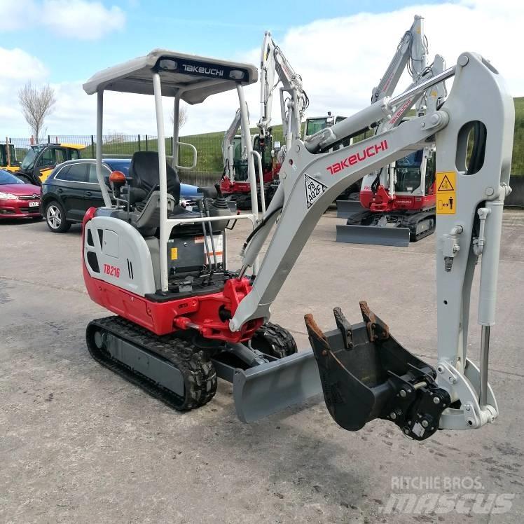 Takeuchi TB216 Mini ekskavatori < 7 t