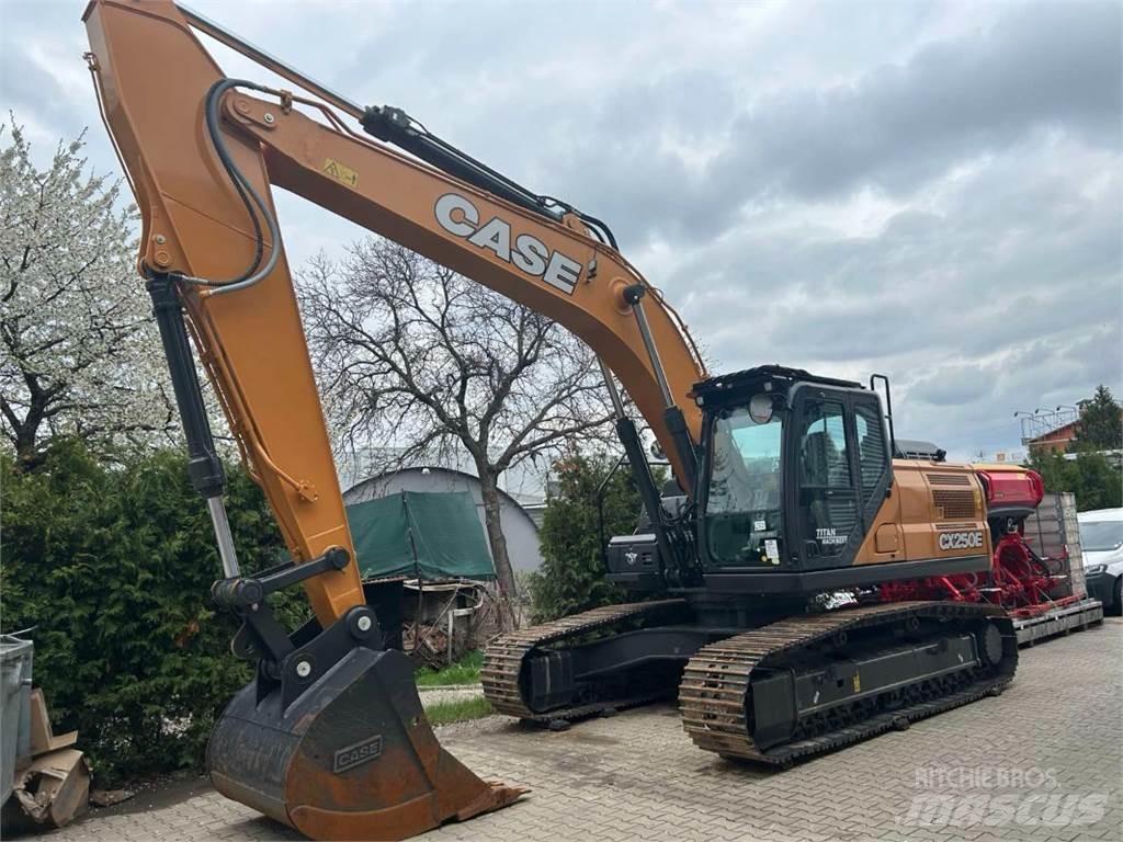 CASE CE CX 250 Kāpurķēžu ekskavatori