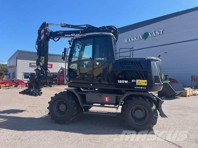 Atlas 155 W Ekskavatori uz riteņiem