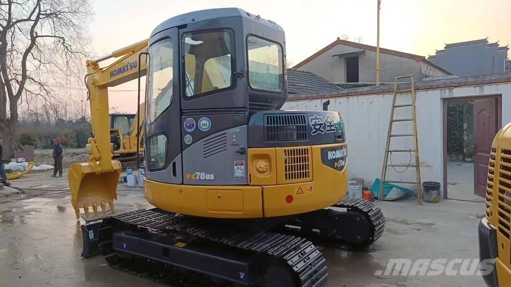 Komatsu PC 78 US Kāpurķēžu ekskavatori