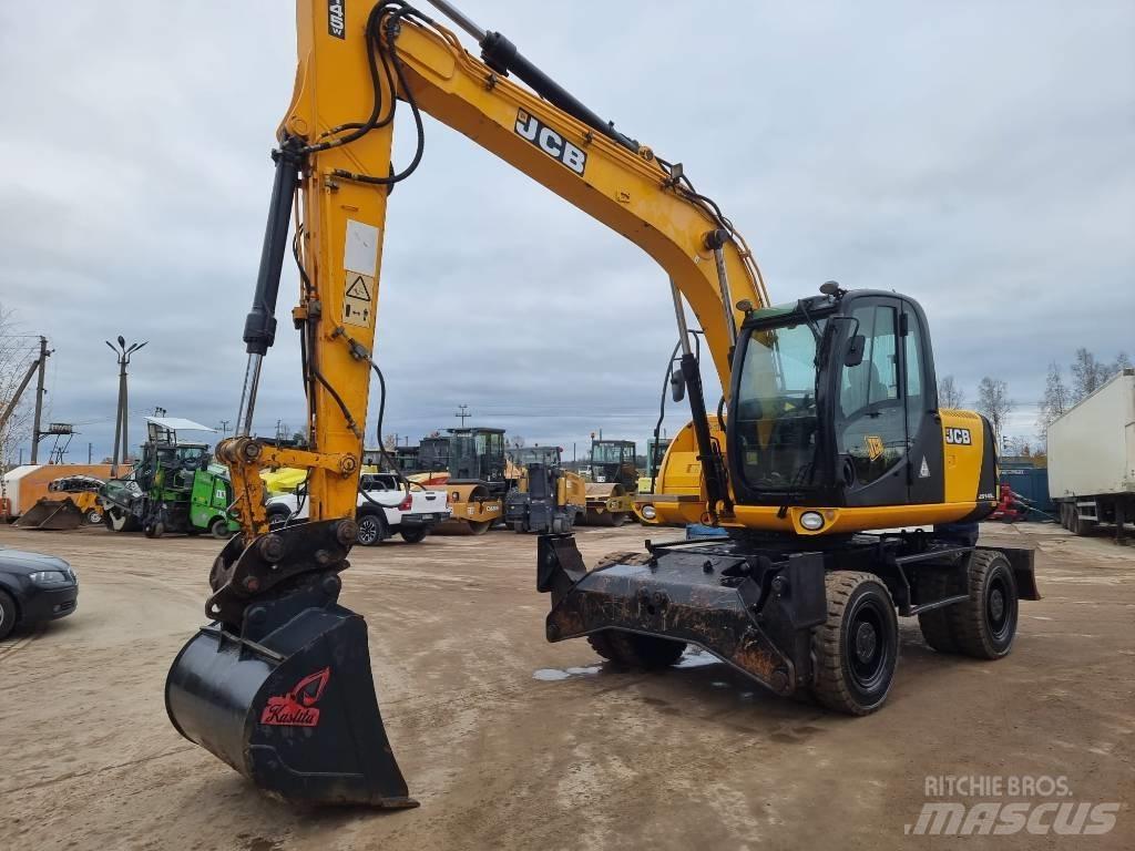 JCB JS 145 W Ekskavatori uz riteņiem