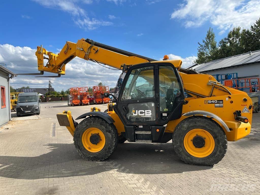JCB 540-140 Teleskopiskie manipulatori