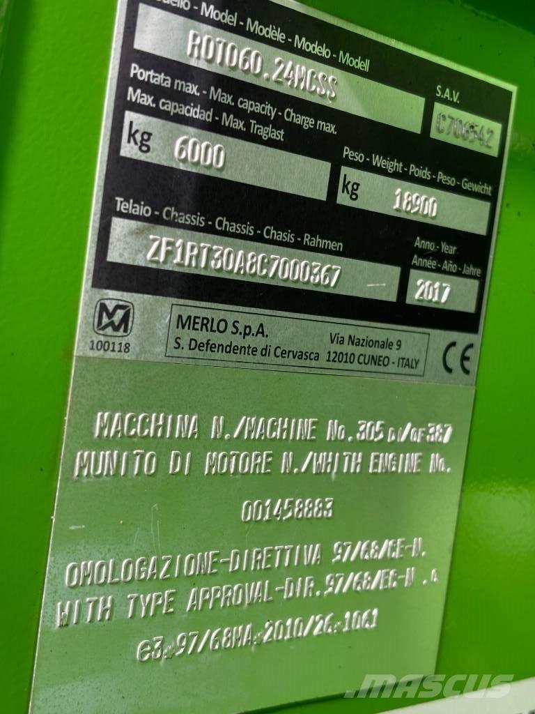 Merlo Roto 60.24 Teleskopiskie manipulatori
