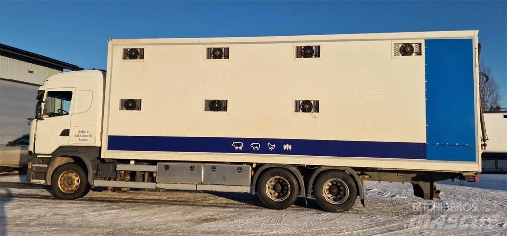 Scania R450 Dzīvnieku pārvadāšanas transports