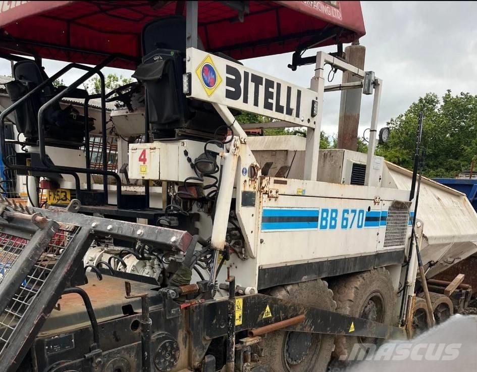 Bitelli BB 670 Asfalta klājēji