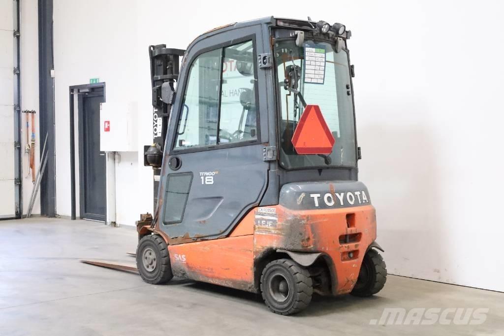 Toyota 8FBM18T Elektriskie iekrāvēji