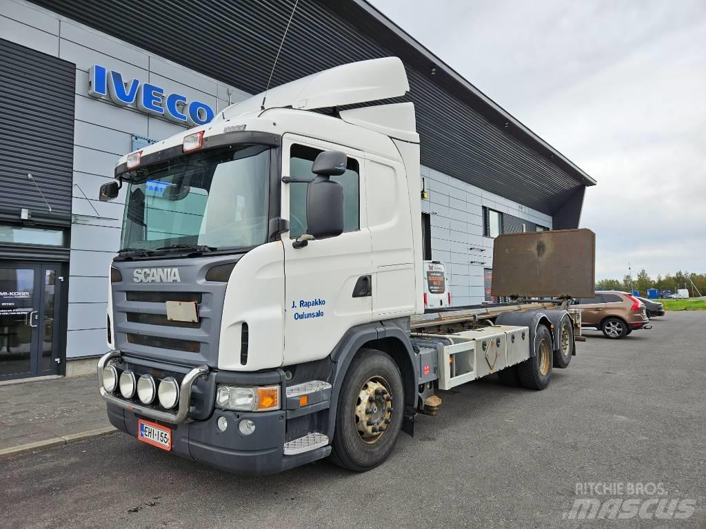 Scania G420 6x2*4 Smagās mašīnas ar konteineriem