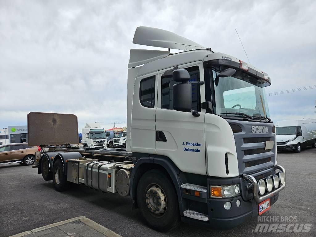 Scania G420 6x2*4 Smagās mašīnas ar konteineriem