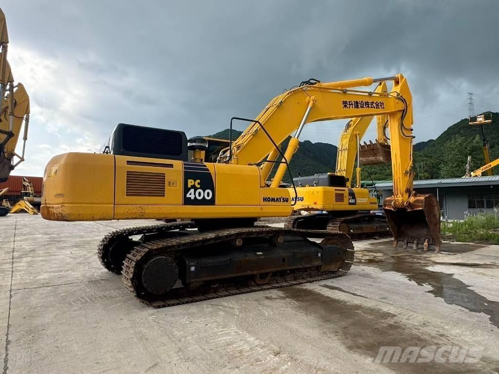 Komatsu PC 400-8 Kāpurķēžu ekskavatori