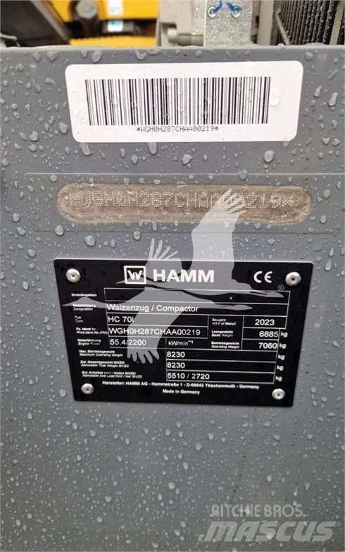 Hamm HC70i Vienvalča grunts veltņi