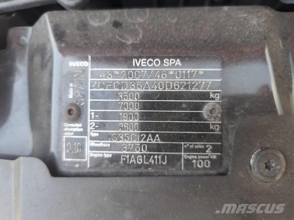 Iveco Daily 35-140 Smagās mašīnas ar celtni