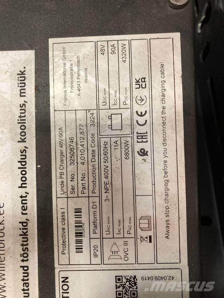 Linde R 14 Lielaugstuma pārvadātājs