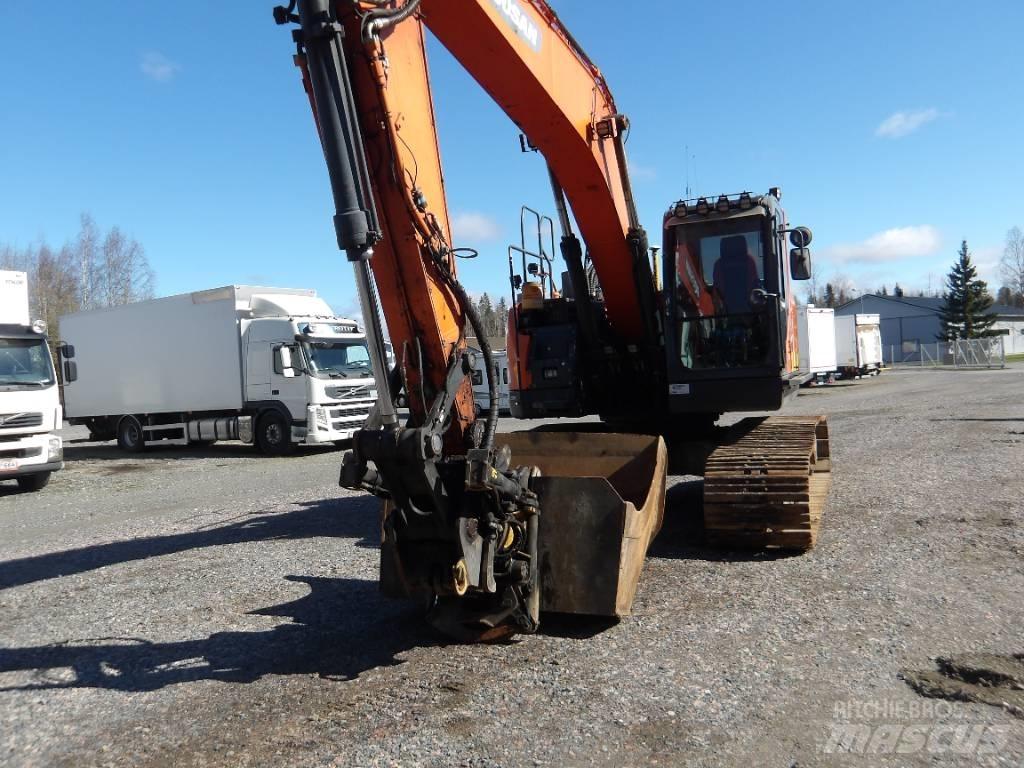 Doosan DX 235 LCR Kāpurķēžu ekskavatori