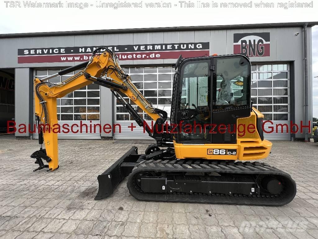 JCB 86C-2 TAB -Demo- Vidēja lieluma ekskavatori 7 t - 12 t