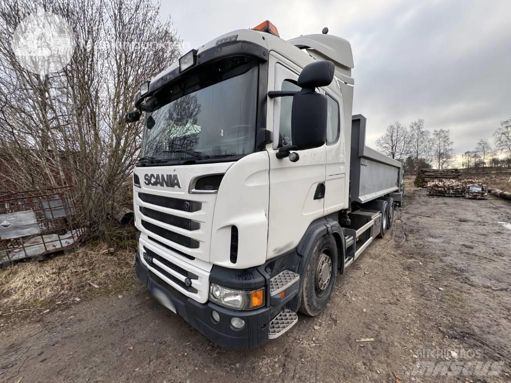 Scania R 500 LB Treileri ar āķi