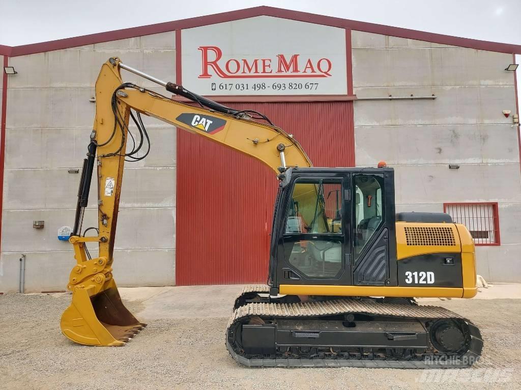 CAT 312 D Kāpurķēžu ekskavatori