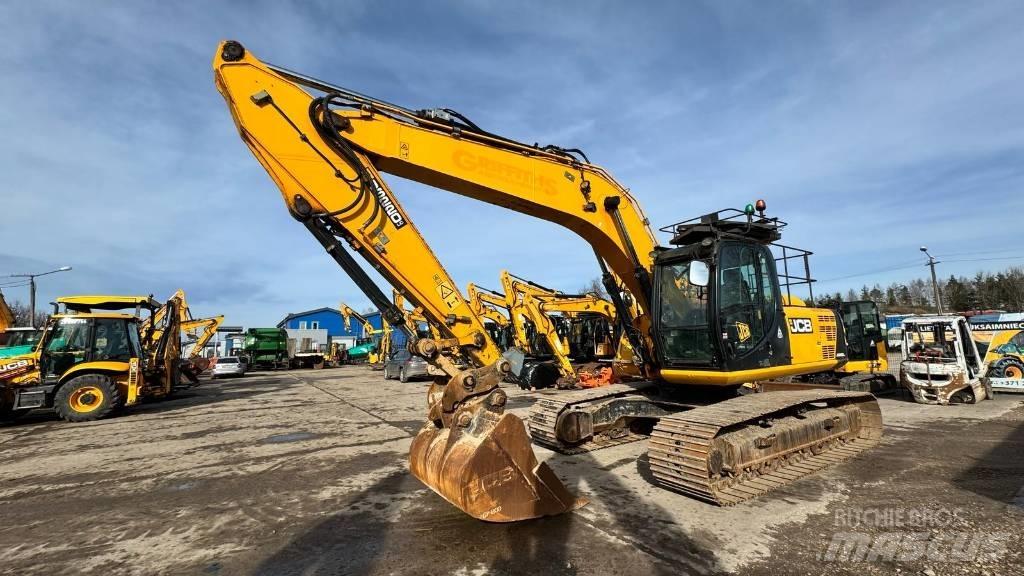 JCB JS 220 LC Kāpurķēžu ekskavatori
