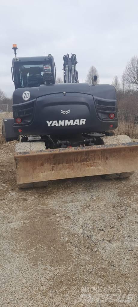 Yanmar B 110 W Ekskavatori uz riteņiem