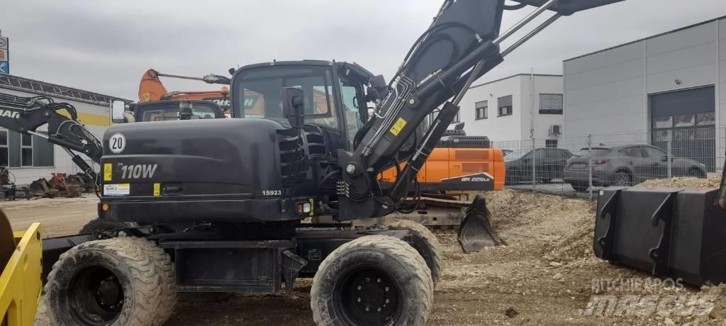Yanmar B 110 W Ekskavatori uz riteņiem