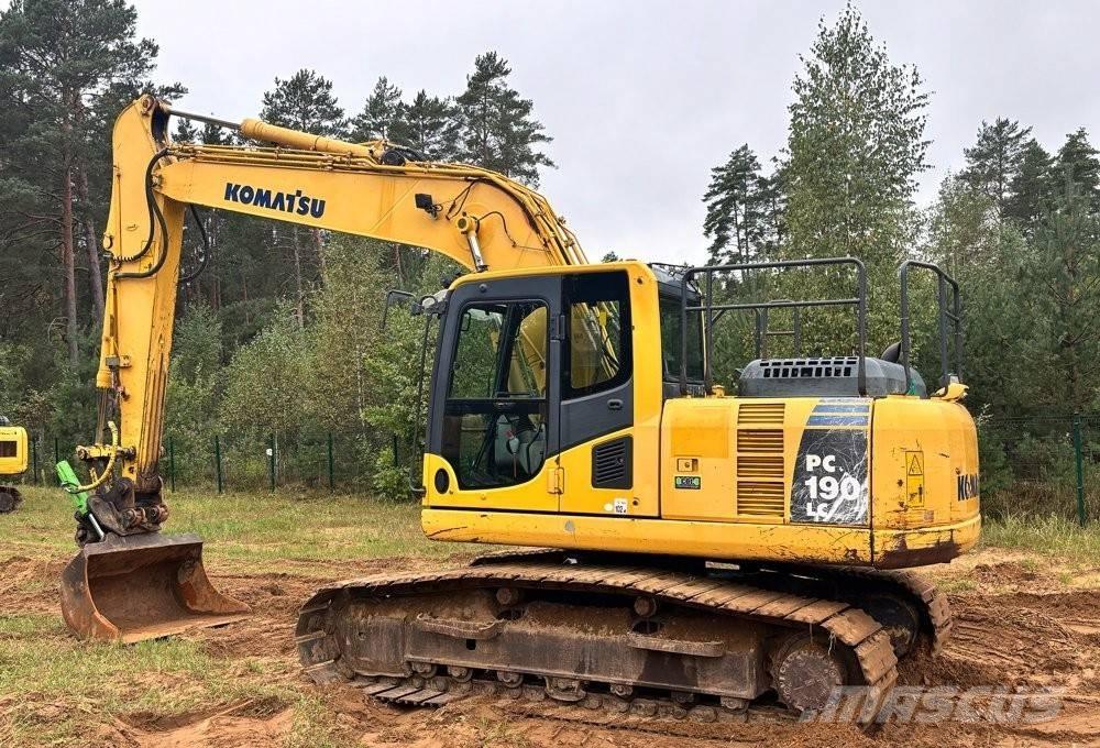 Komatsu PC 190-8 Kāpurķēžu ekskavatori