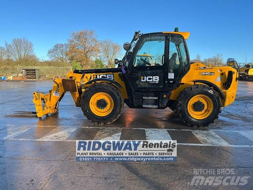 JCB 540-140 Teleskopiskie manipulatori