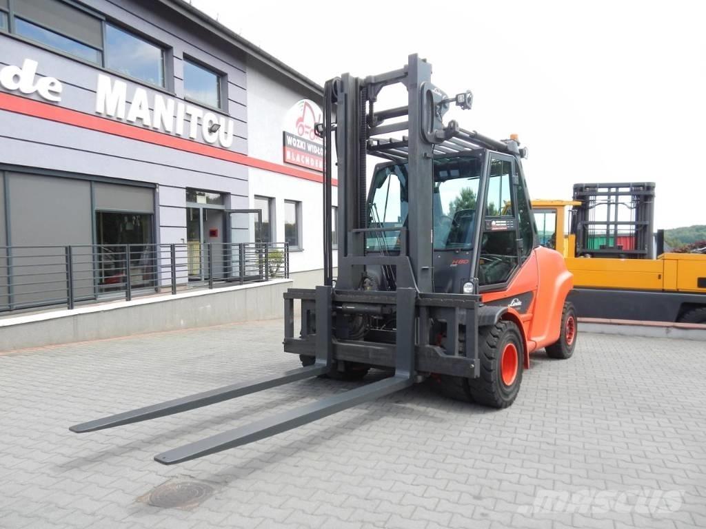 Linde H80D-03/1100 Tehnika ar dīzeļa dzinēju