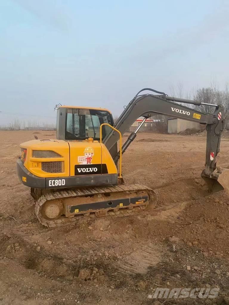 Volvo EC80D Vidēja lieluma ekskavatori 7 t - 12 t
