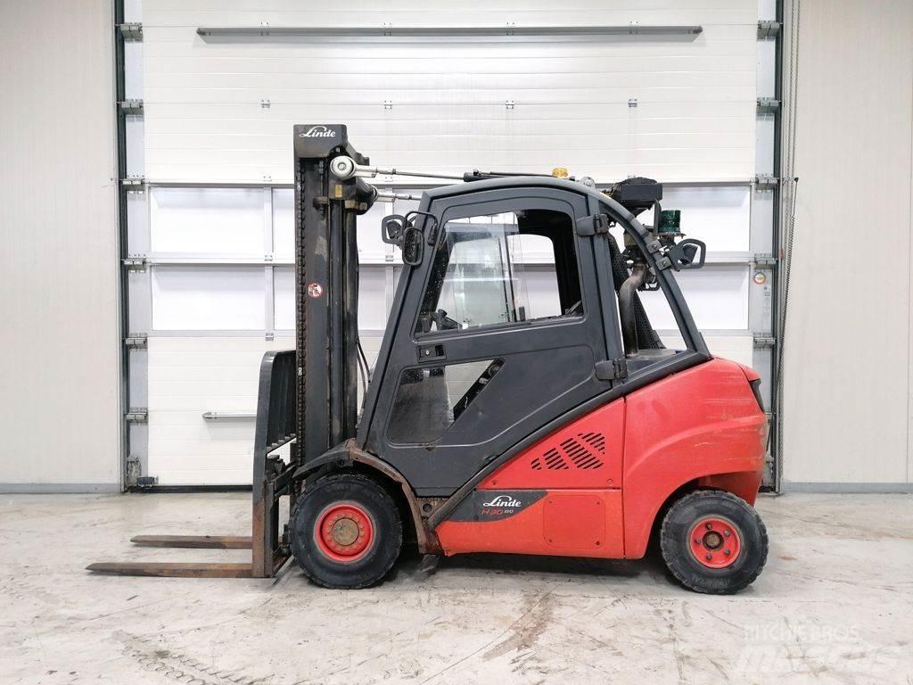 Linde H30D-02 Tehnika ar dīzeļa dzinēju