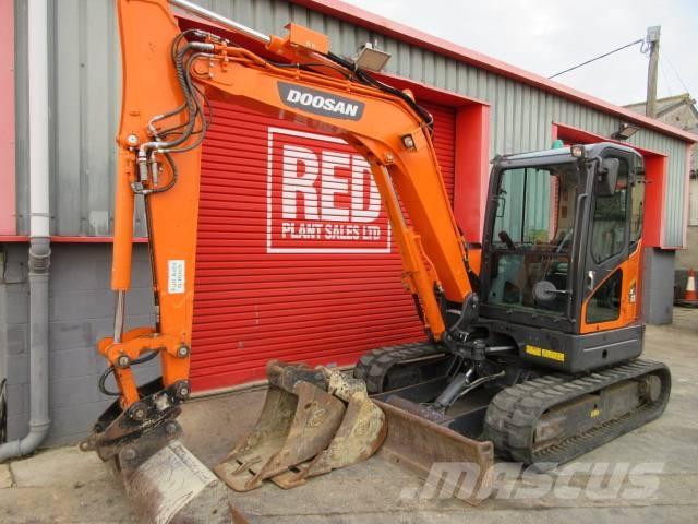 Doosan DX 63-3 Mini ekskavatori < 7 t
