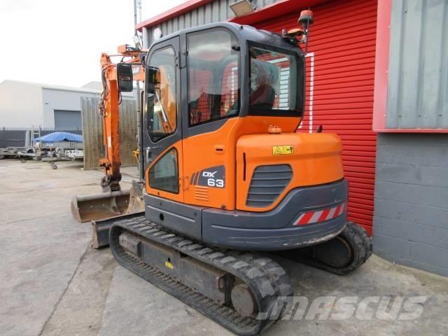 Doosan DX 63-3 Mini ekskavatori < 7 t