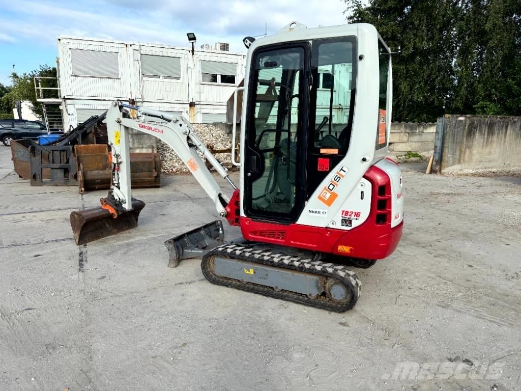 Takeuchi TB 216 Mini ekskavatori < 7 t