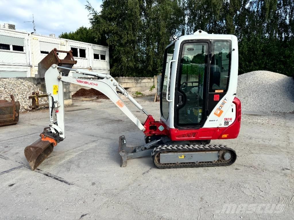 Takeuchi TB 216 Mini ekskavatori < 7 t