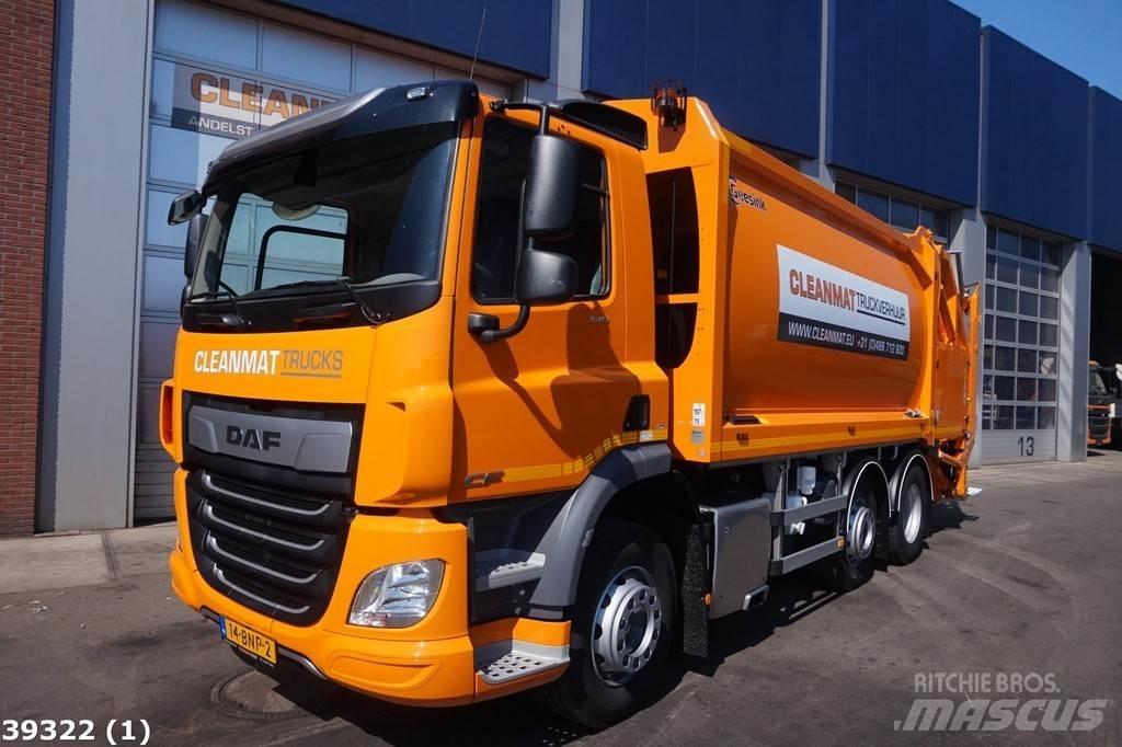 DAF FAG CF 340 Atkritumu izvešanas transports