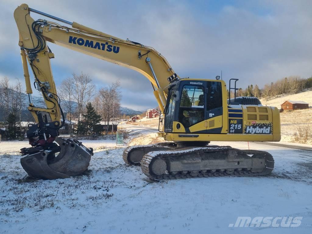 Komatsu HB 215 LC-2 Kāpurķēžu ekskavatori