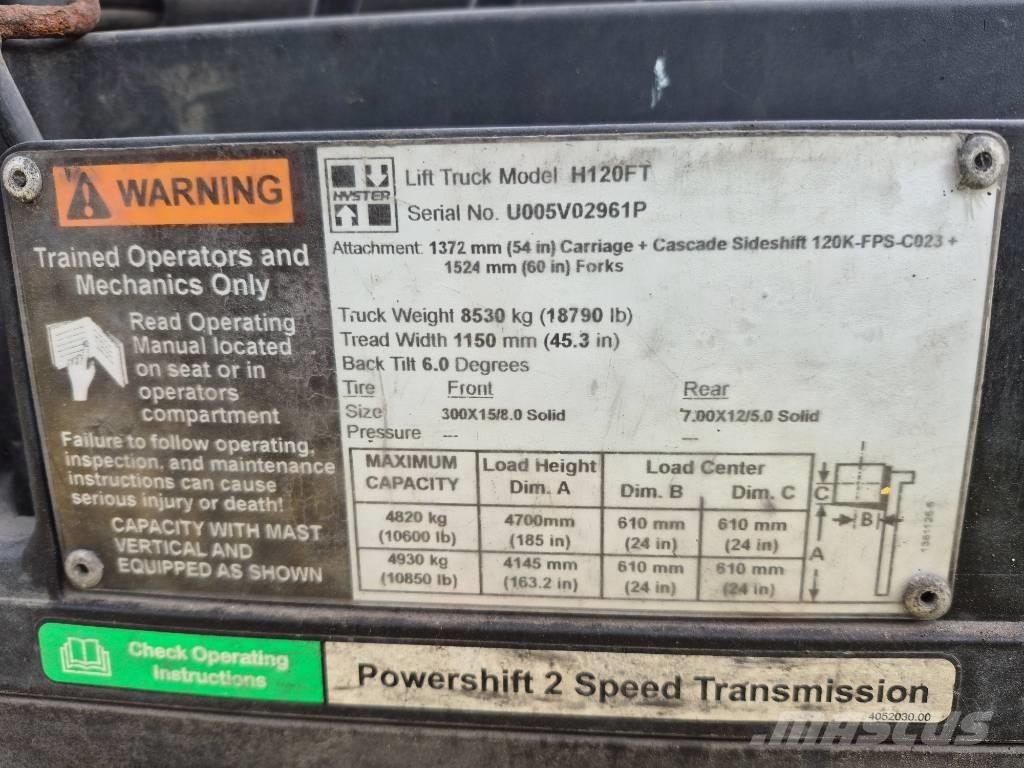 Hyster H 120 Autokrāvēji - citi