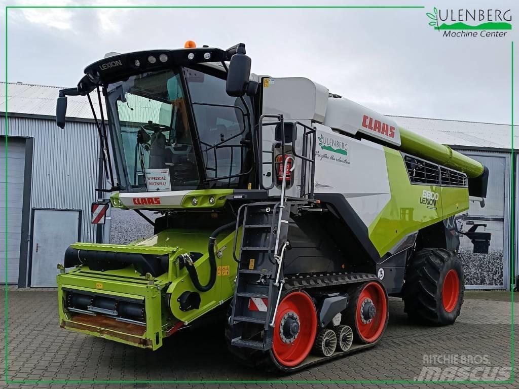 CLAAS Lexion 8800 TT Ražas novākšanas kombaini