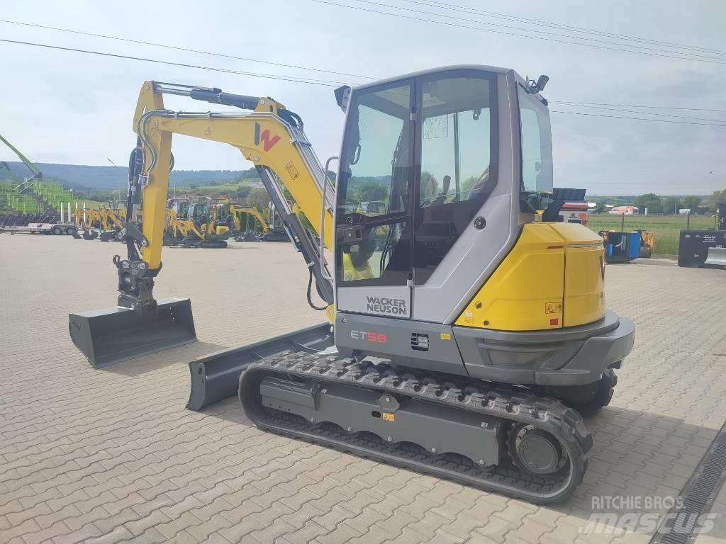 Wacker Neuson ET 58 Kāpurķēžu ekskavatori