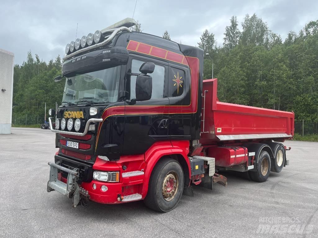 Scania R580 Treileri ar āķi