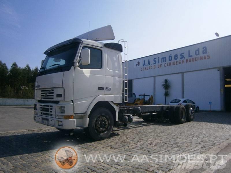 Volvo FH12 340 6X2 Šasija ar kabīni