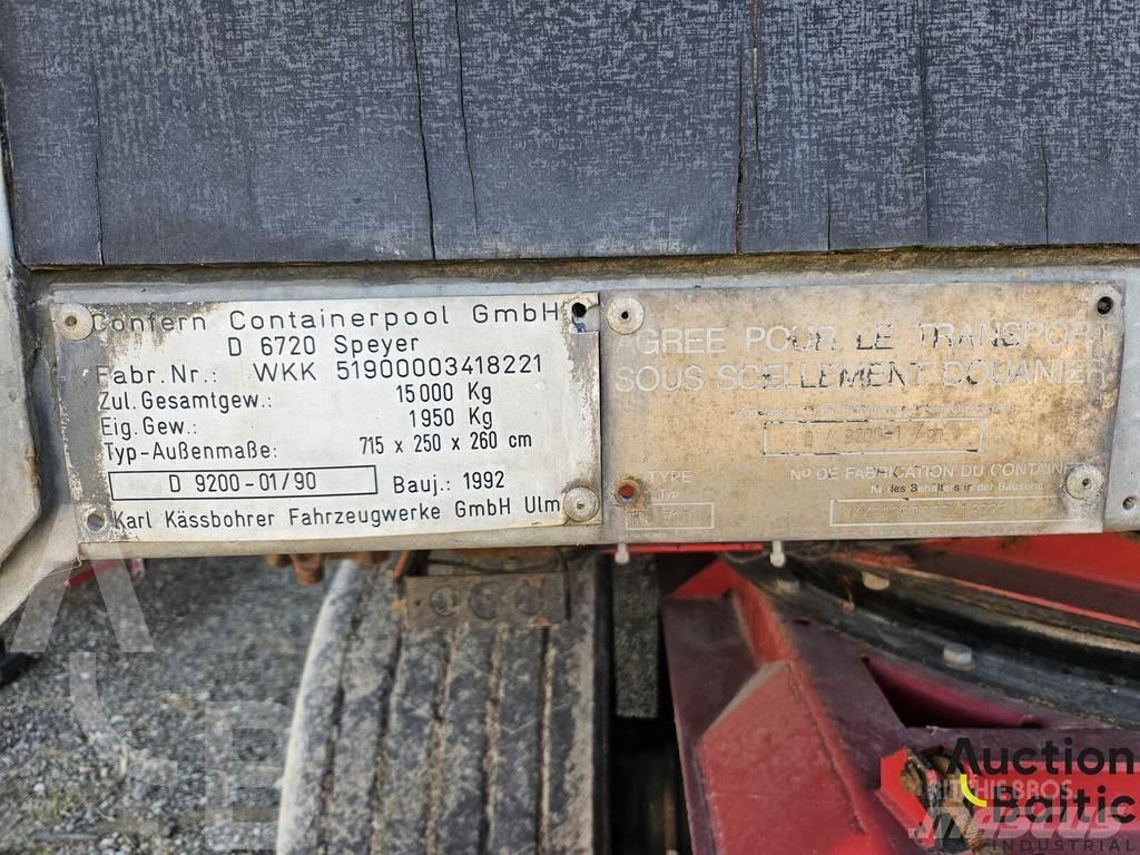 Krone AZ Platformas/izkraušana no sāniem