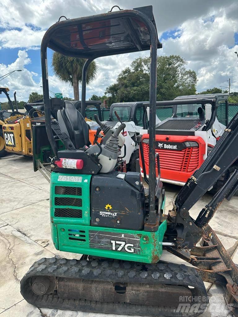 John Deere 17G Mini ekskavatori < 7 t