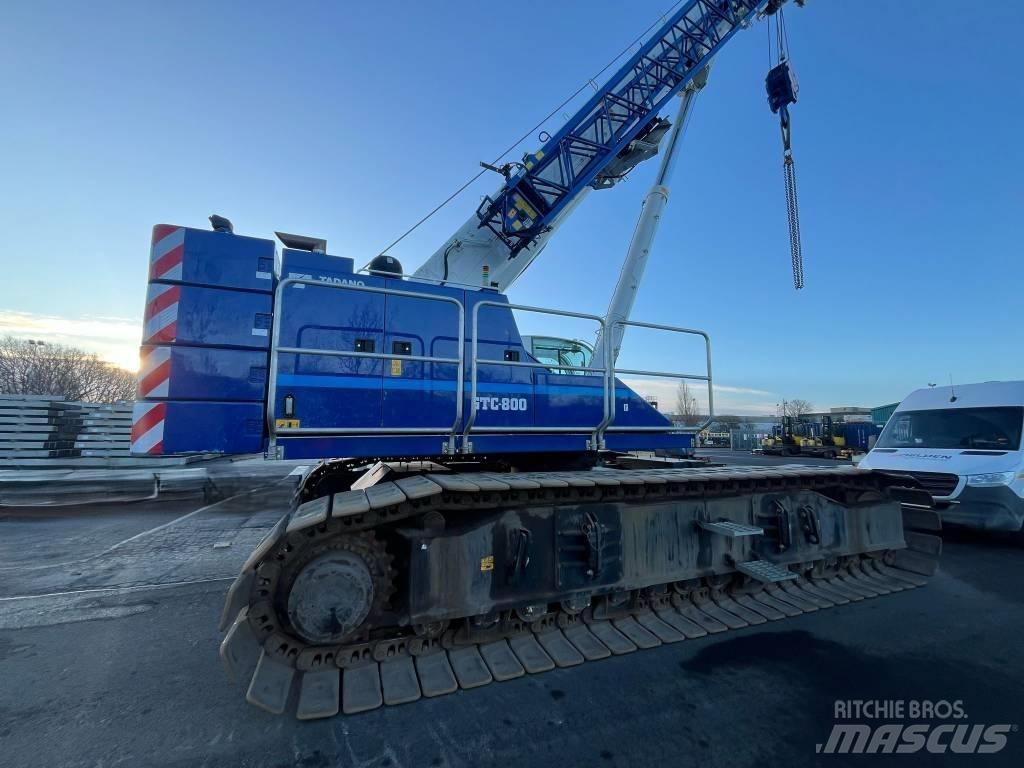 Tadano GTC800 Kāpurķēžu ceļamkrāni