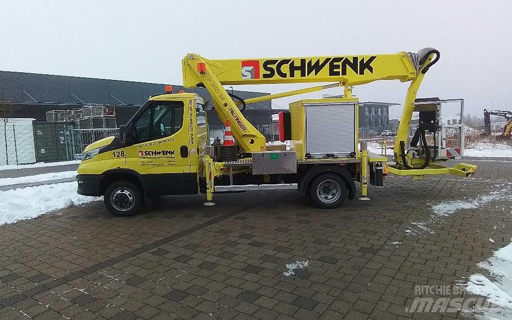 Palfinger P 250 BK Pacēlāji uz automašīnas bāzes