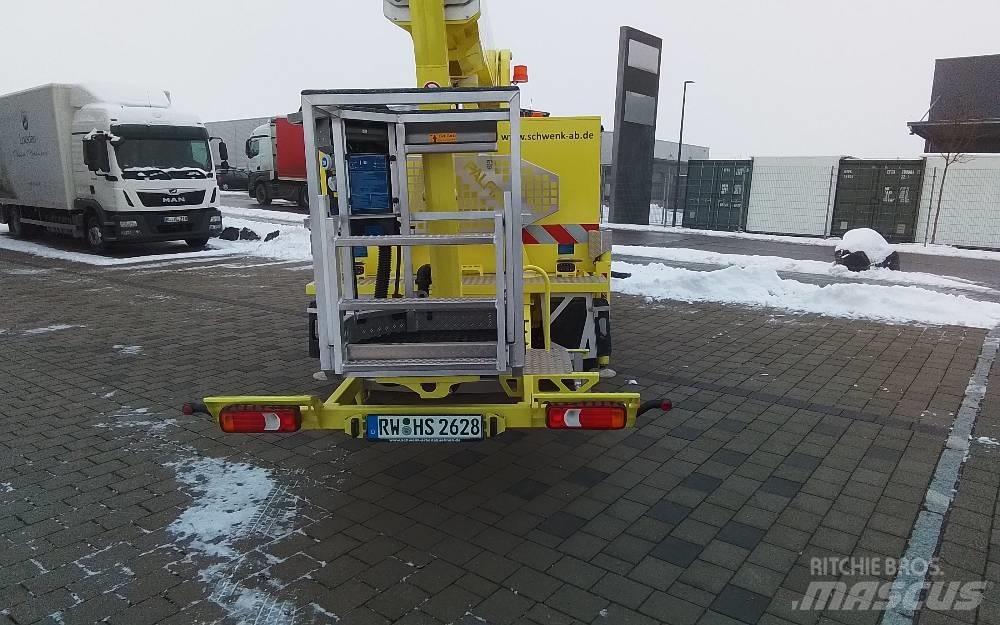 Palfinger P 250 BK Pacēlāji uz automašīnas bāzes