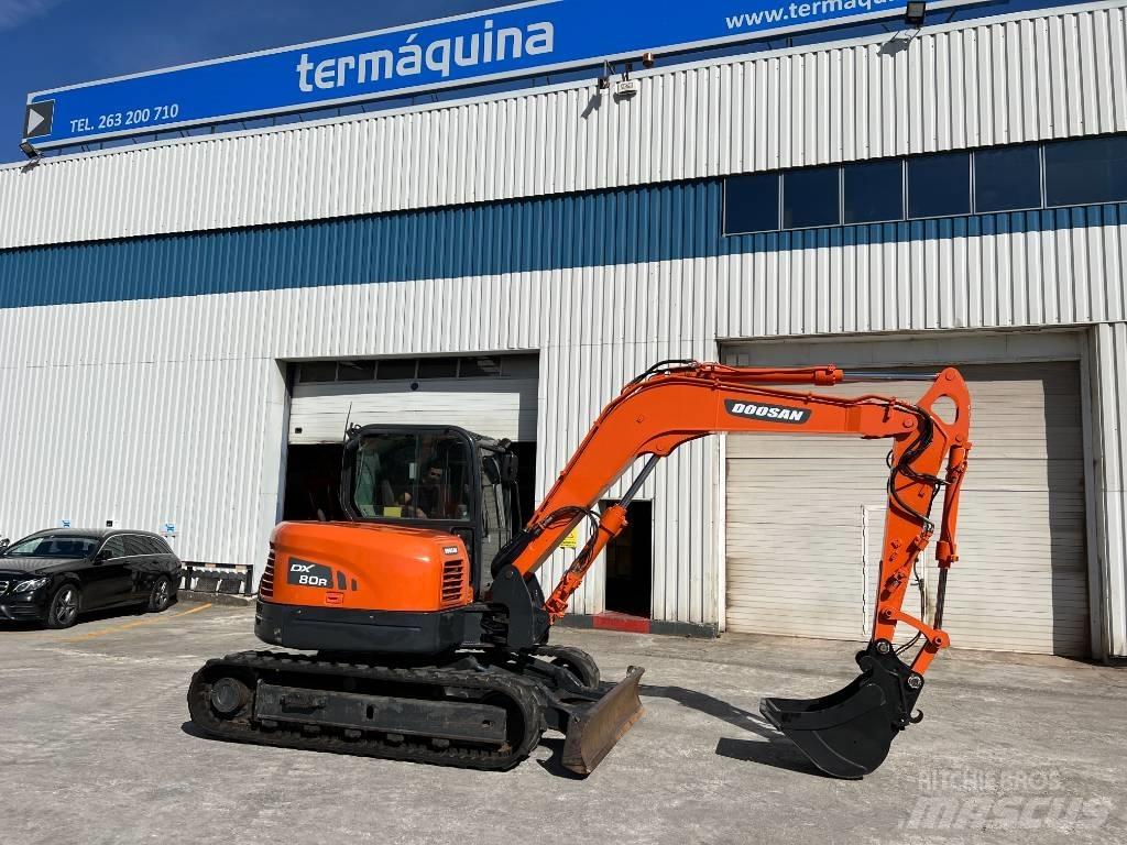 Doosan DX 80 R Vidēja lieluma ekskavatori 7 t - 12 t