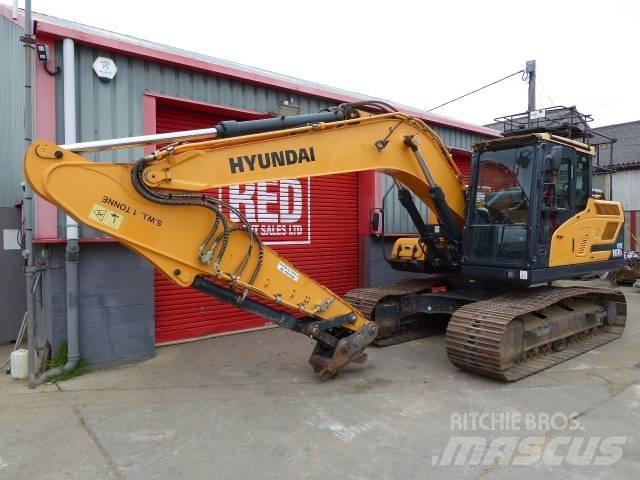 Hyundai HX160L Kāpurķēžu ekskavatori