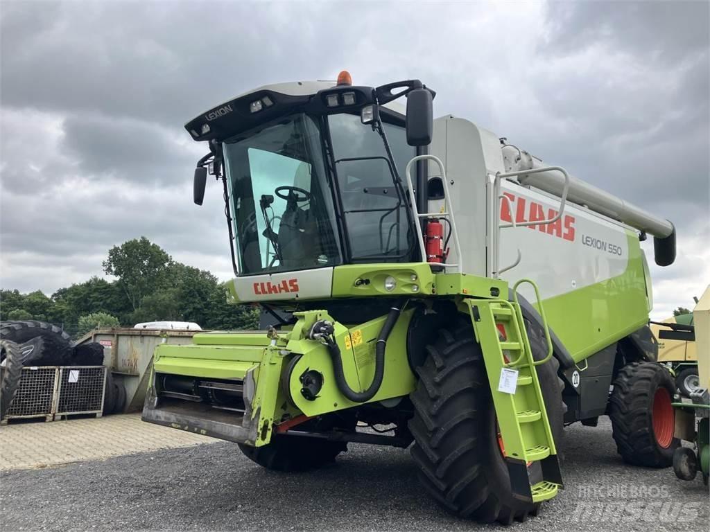 CLAAS Lexion 550 Ražas novākšanas kombaini