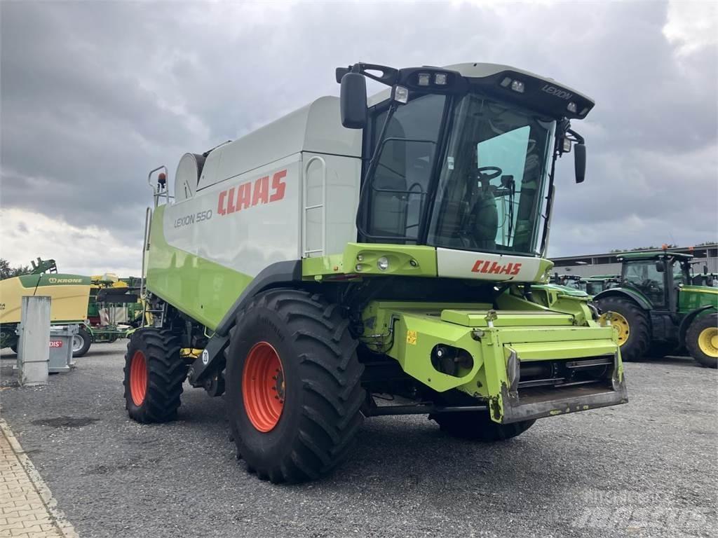 CLAAS Lexion 550 Ražas novākšanas kombaini