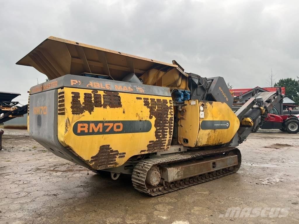 Rubble Master RM 70 Mobilie drupinātāji